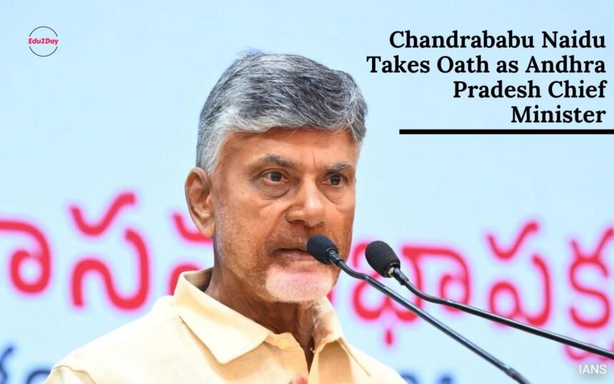 Chandrababu Naidu Takes Oath As Andhra Pradesh Chief Minister