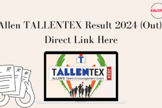 Allen TALLENTEX Result 2024