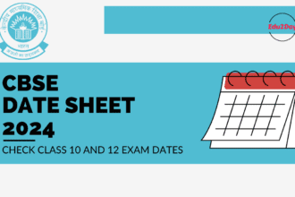 CBSE Date Sheet 2024