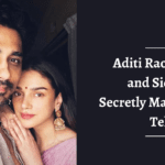 Aditi Rao Hydari and Siddharth Secretly Married in Telangana