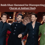 Shah Rukh Khan Slammed for Disrespecting Ram Charan at Ambani Bash