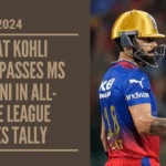 Virat Kohli Surpasses MS Dhoni in All-Time League Sixes