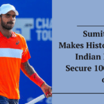 Sumit Nagal Makes History, 1st Indian Man to Secure 1000 Win on Clay