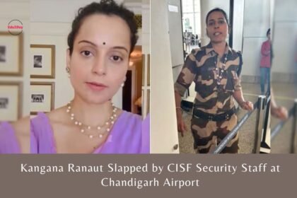 Kangana Ranaut Slapped by CISF Security Staff at Chandigarh Airport